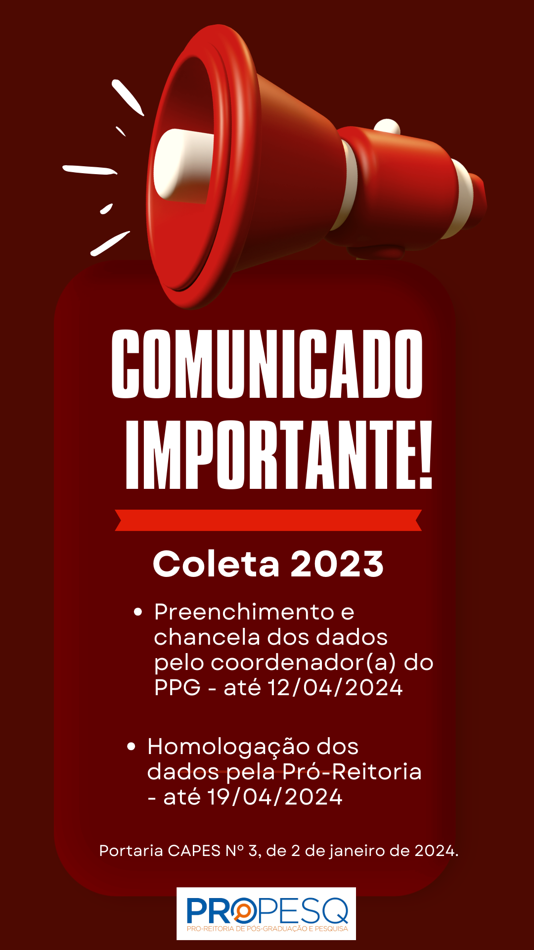 BANNER_PREENCHIMENTO DO COLETA 2023 CAPES_2